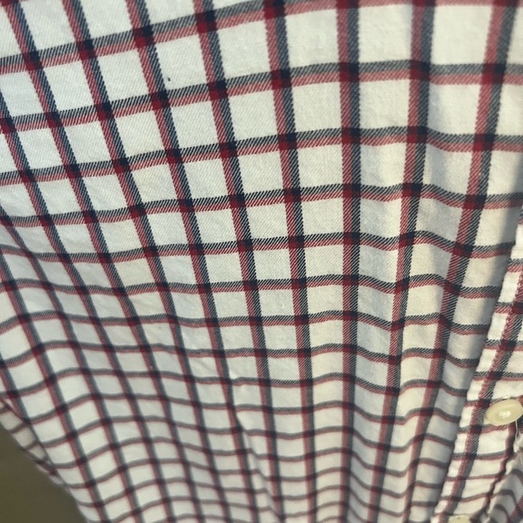 Abercrombie Kids Checkered Shirt in Red and White - Picture 4 of 6